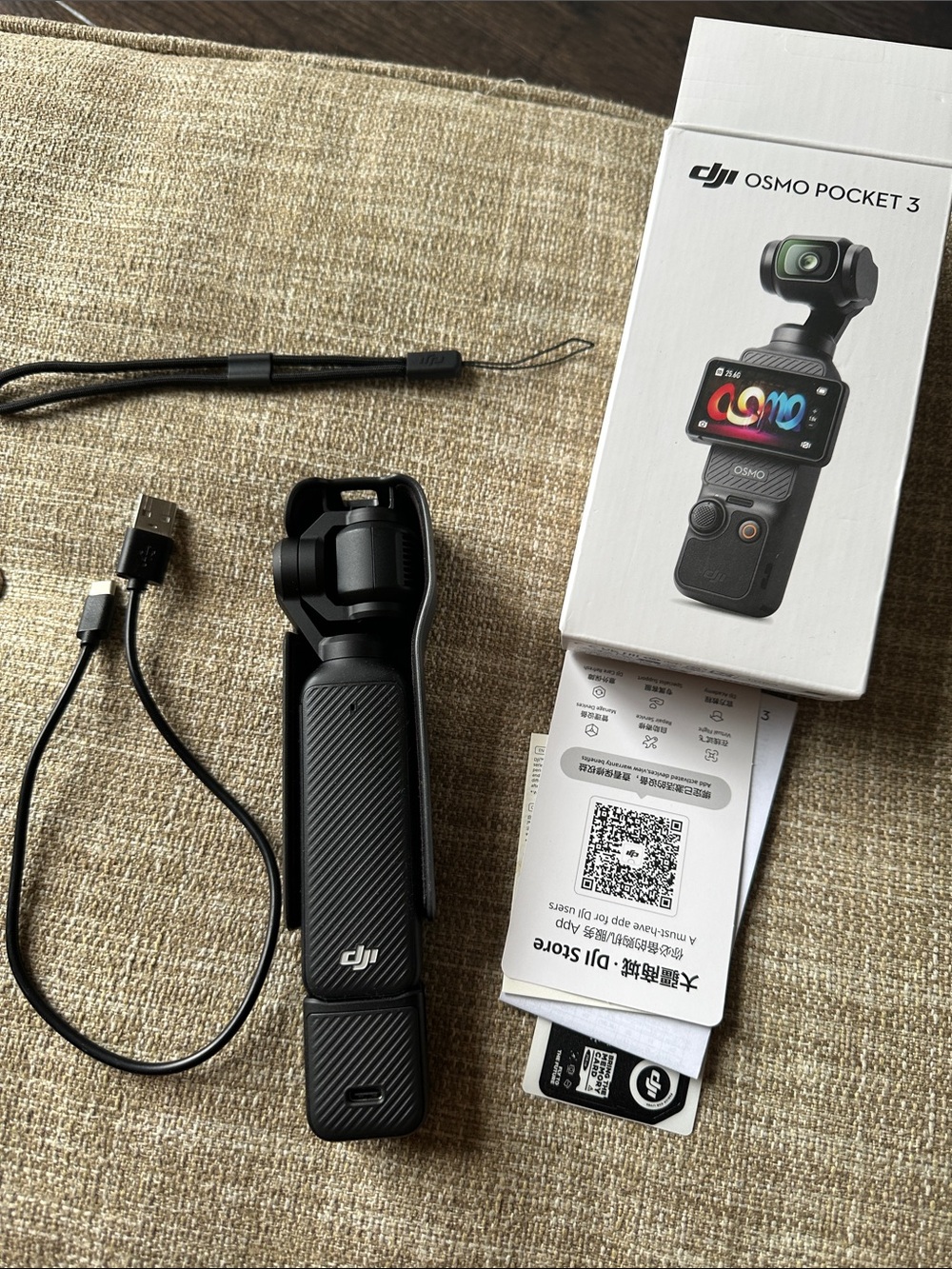 DJI osmo pocket 3 black